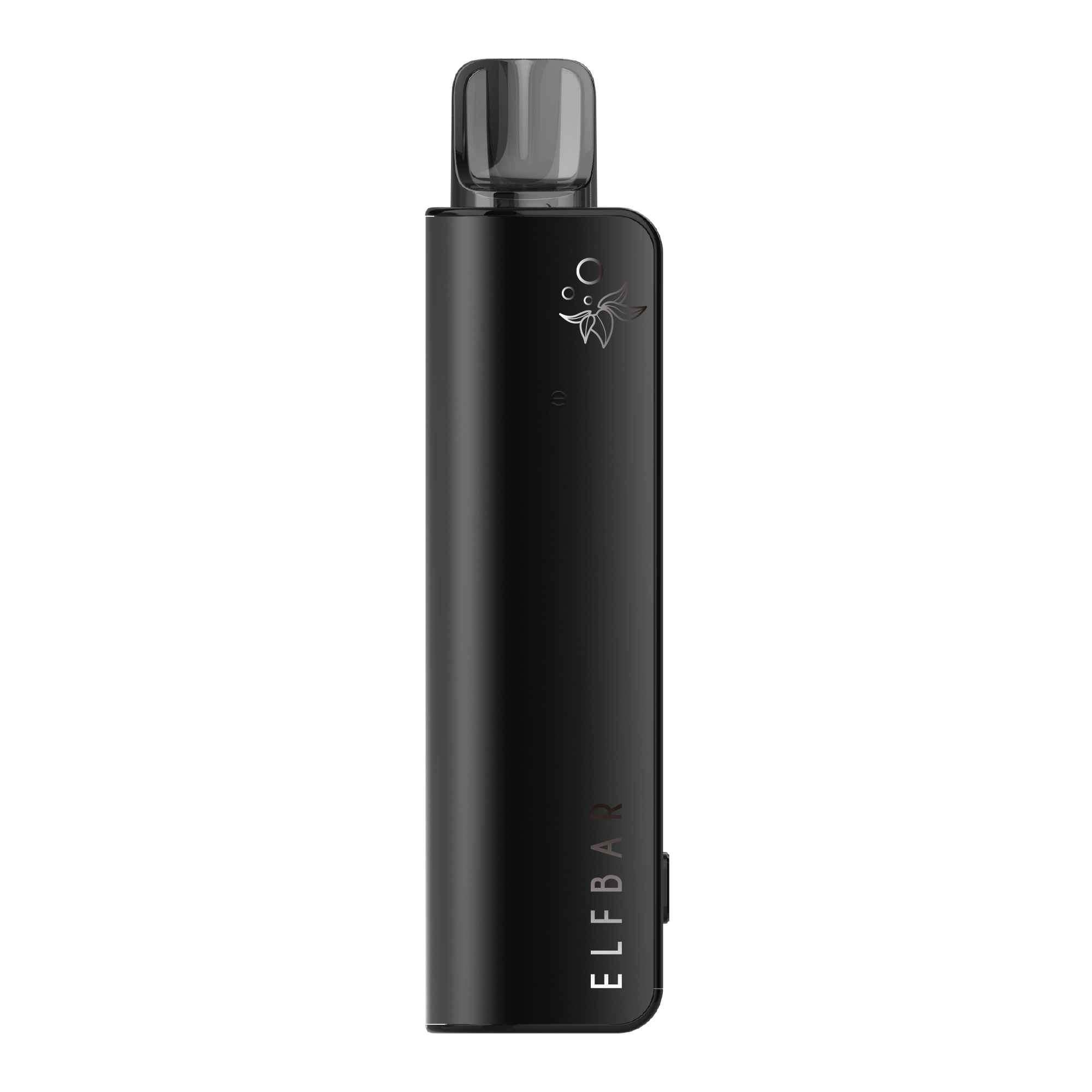 Elfbar Elfa Master Pod Kit - Black Knight Elfbar ELFA Master Pod Kit in Schwarz mit glänzender Oberfläche, abgerundeten Kanten und dezentem, vertikalem ELF BAR-Logo.