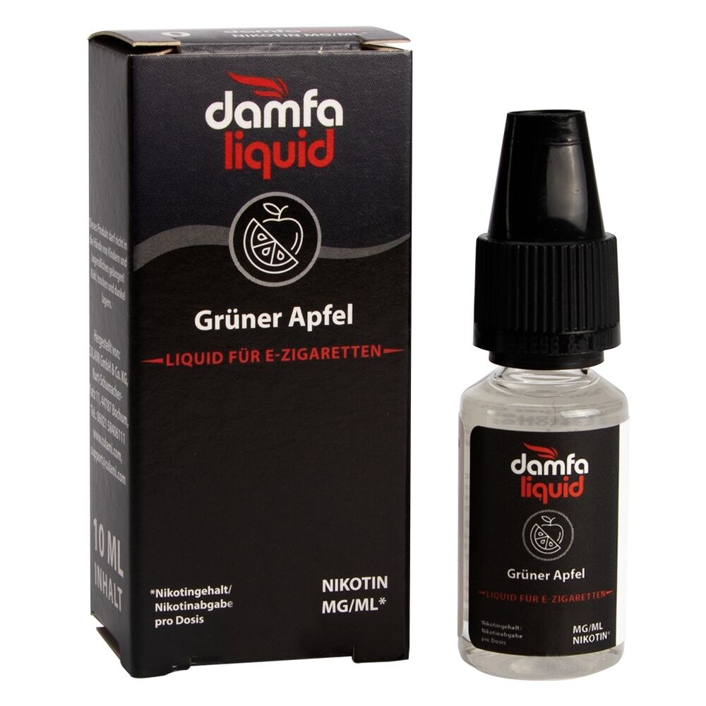 Damfaliquid Grner Apfel Liquid - 12mg Damfaliquid Grner Apfel Liquid - 12mg