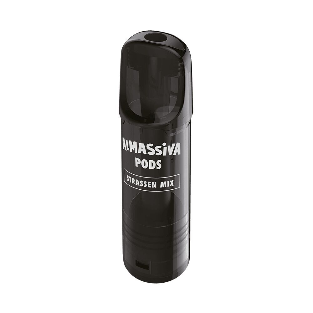 Strassen Mix 17mg - Al Massiva Pods, Flasche, Shaker