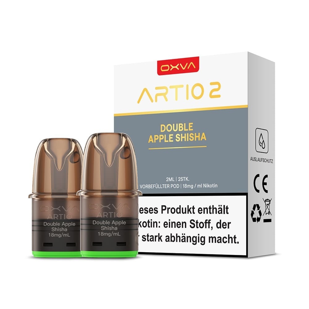 Oxva Artio 2 Pods - Double Apple Shisha