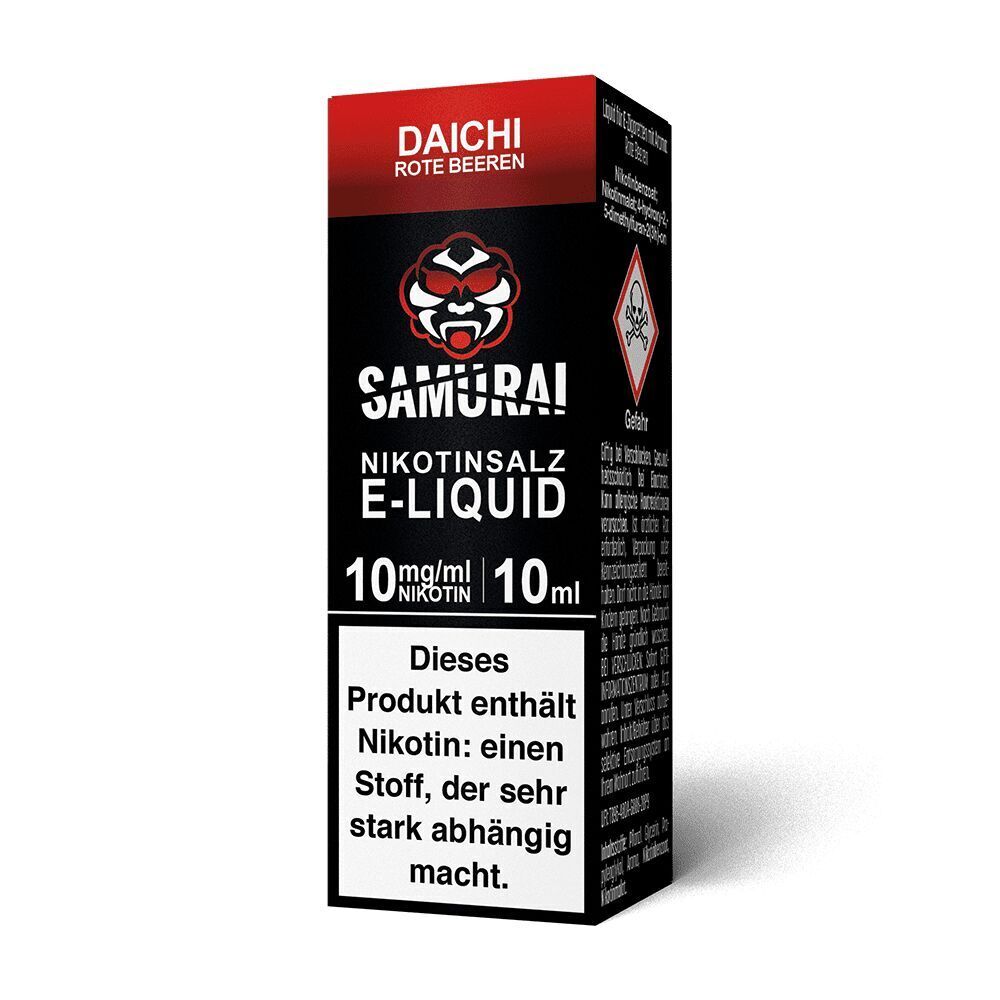 Liquid Daichi Rote Beeren 10mg - Samurai Liquid Daichi Rote Beeren - Samurai