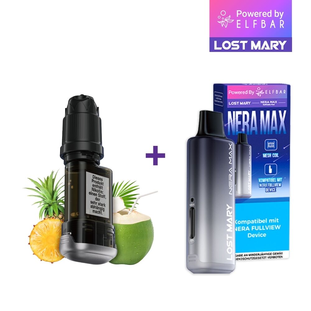 Lost Mary Nera Max 15K Pods - 20mg Nikotinsalz Lost Mary Nera Max 15K Pods - 20mg Nikotinsalz