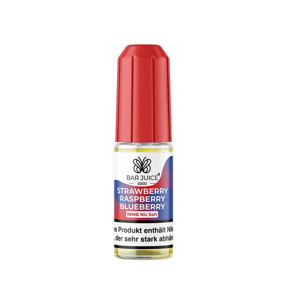 Bar Juice 5000 Nikotinsalz Liquid - Strawberry Raspberry Blueberry