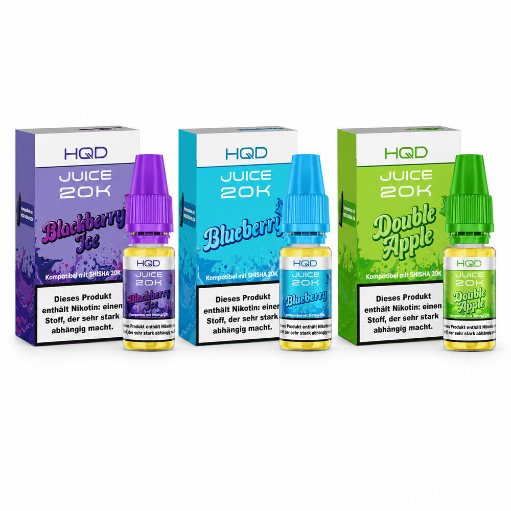 HQD Juice 20K Shisha Nikotinsalz Liquid - 3mg
