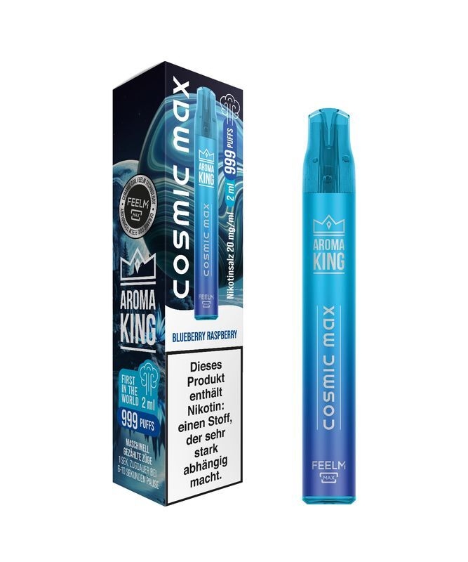 Blueberry Raspberry mit 20mg Nikotin von Aroma King Cosmic Max Blueberry Raspberry mit 20mg Nikotin von Aroma King Cosmic Max