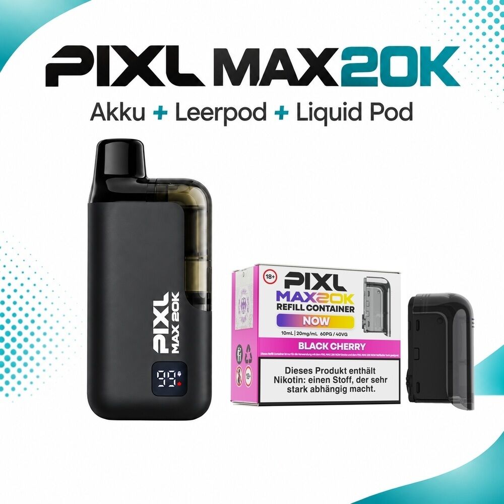 Pixl Max 20K Set - 20mg Nikotinsalz