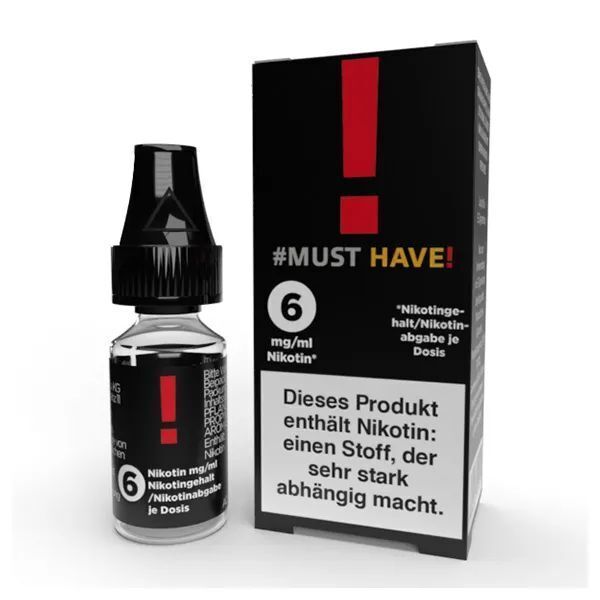 Liquid Ausrufezeichen Must Have 6mg gebrauchsfertiges Liquid