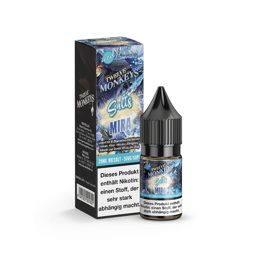 Liquid Mira 20mg - Twelve Monkeys Liquid Mira 20mg - Twelve Monkeys