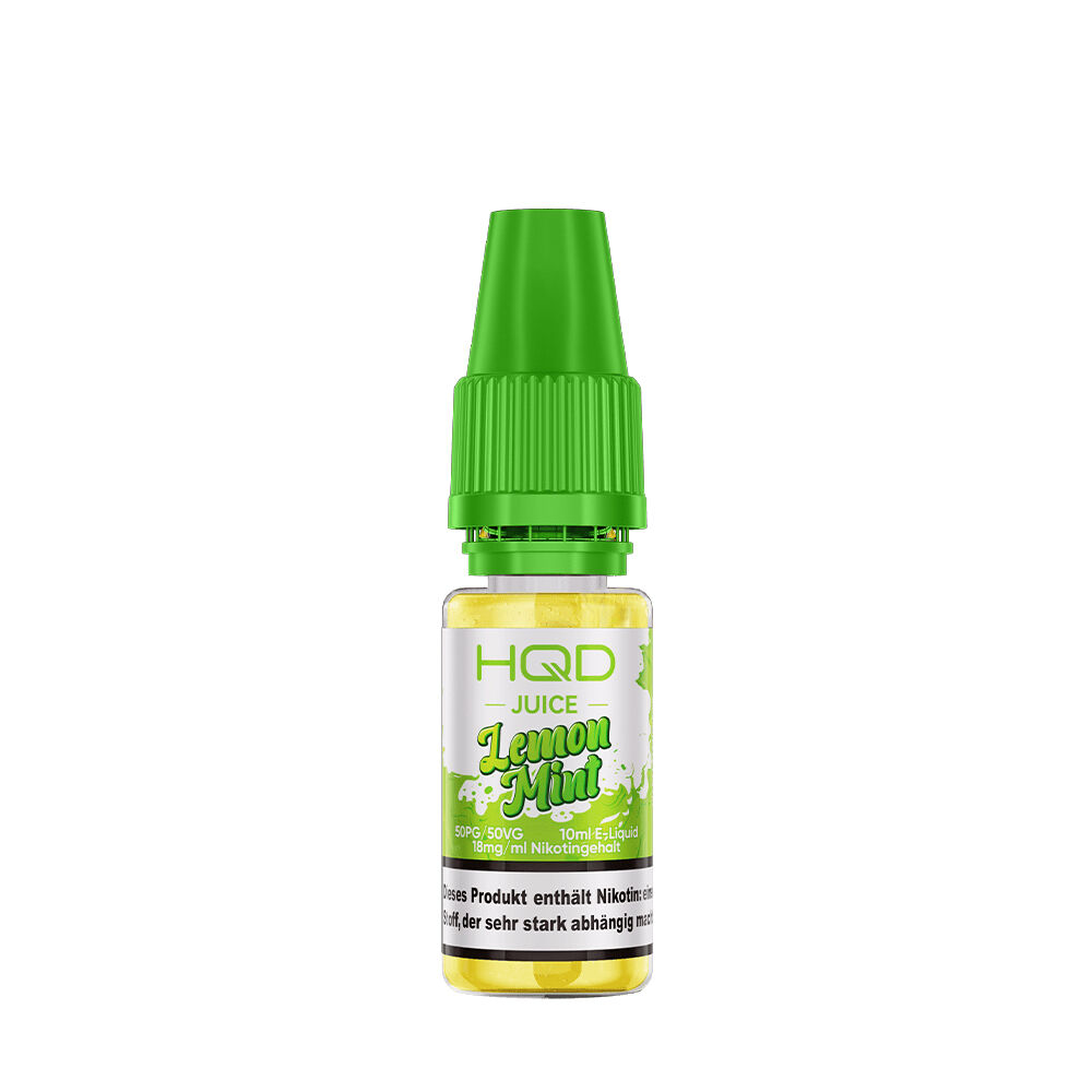 HQD Juice Nikotinsalz Liquid - Lemon Mint 18mg