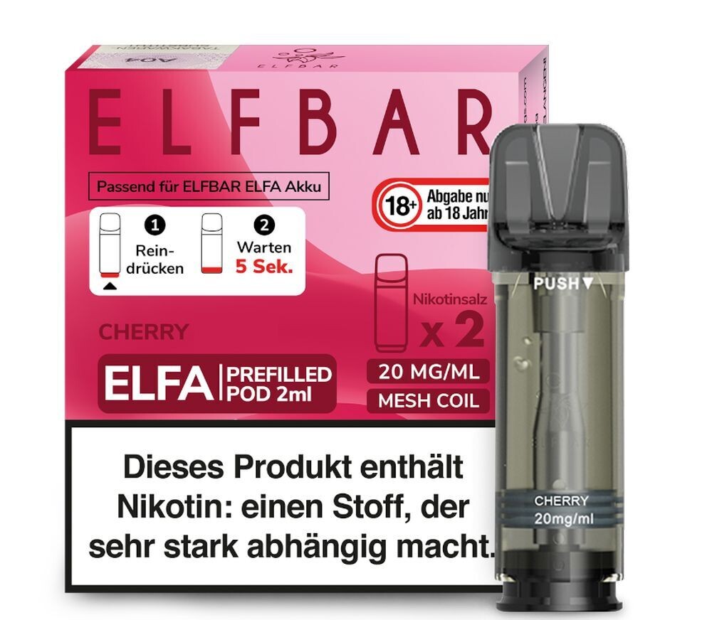Cherry Elfa Pods - 20mg
