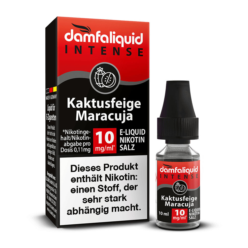 Damfaliquid Intense Nikotinsalz - Kaktusfeige Maracuja Damfaliquid Intense Nikotinsalz - Kaktusfeige Maracuja