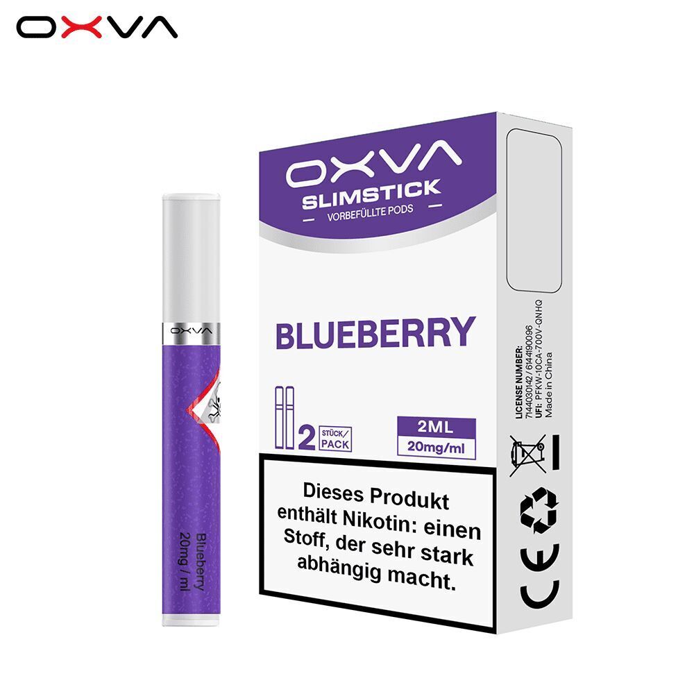 OXVA Slimstick Pods | Alle Sorten | mit 20 mg Nikotin OXVA Slimstick Pods | Alle Sorten | mit 20 mg Nikotin