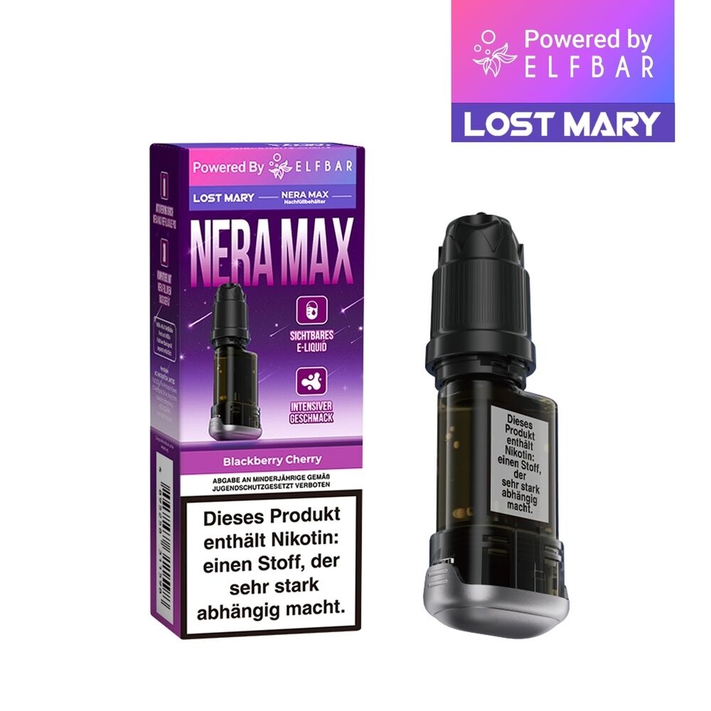 Lost Mary Nera Max 15K Pods - Blackberry Cherry 20mg