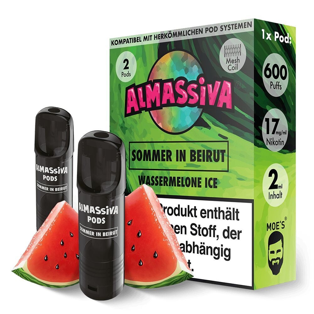 Sommer in Beirut 17mg Al Massiva Pods Sommer in Beirut 17mg Al Massiva Pods