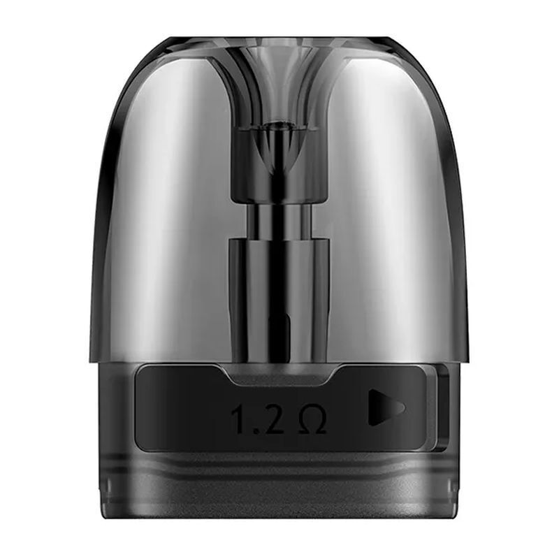Voopoo Argus Topfill Pods mit Coil Voopoo Argus Topfill Pod mit 1.2 Ohm Coil, transparentes Kunststoffdesign, sichtbare Füllstandsanzeige, schwarzer Sockel