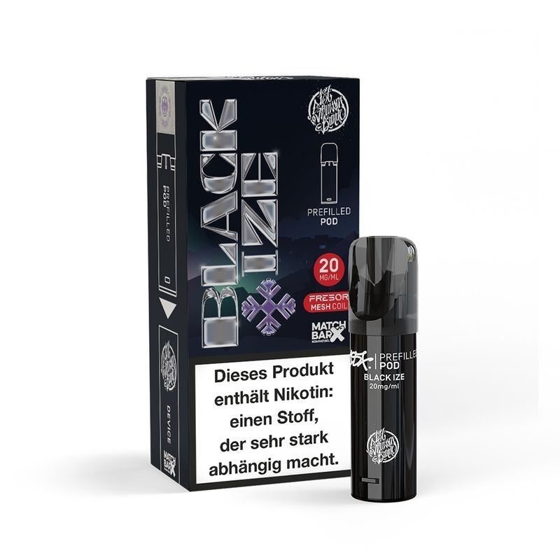 Black Ize mit 20mg Nikotin 187 Strassenbande Pods Black Ize mit 20mg Nikotin 187 Strassenbande Pods