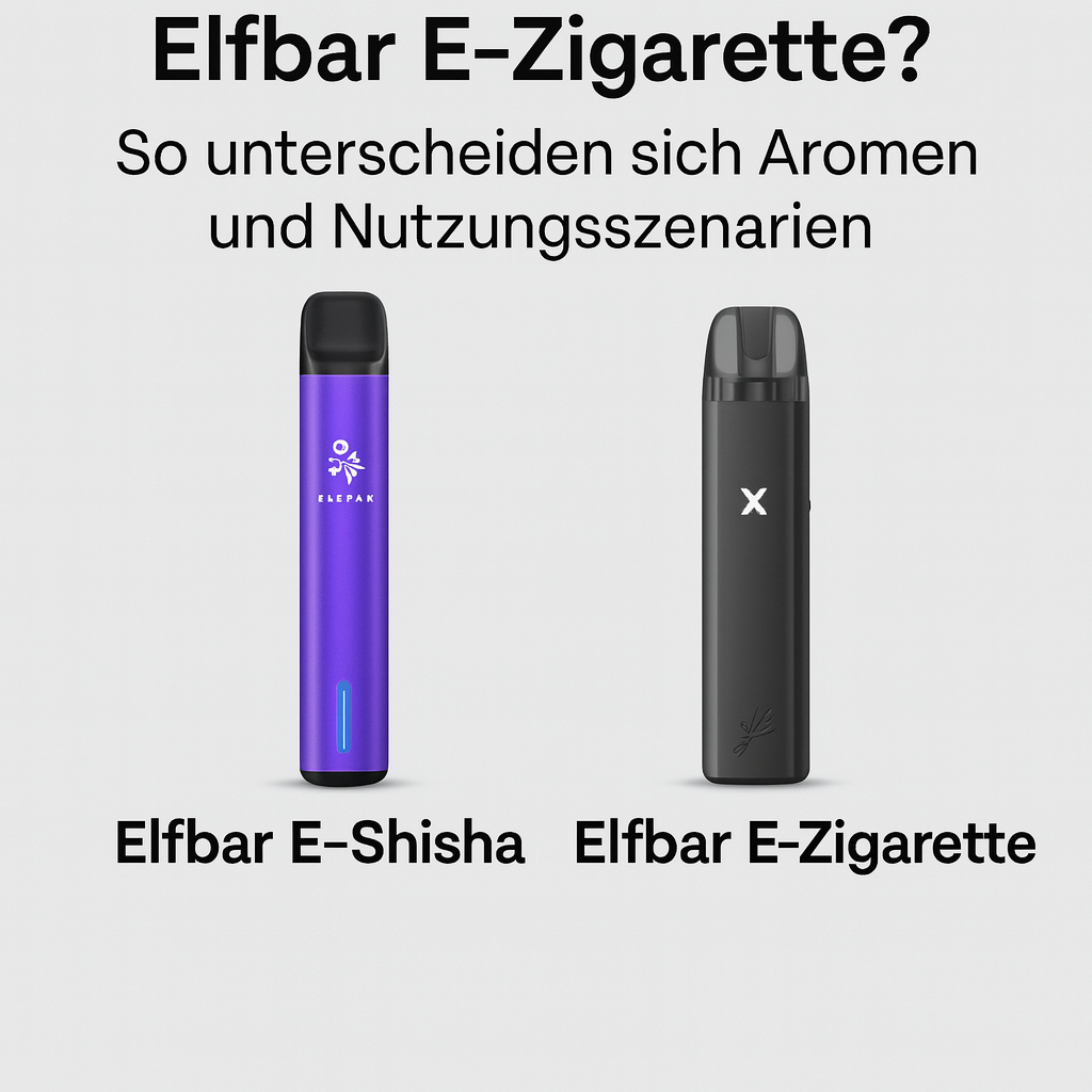 Elfbar E-Shisha oder Elfbar E-Zigarette?
