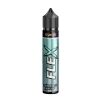 Revoltage Flex Longfill Aroma in einer grünen Flasche mit schwarzem Deckel, beschriftet mit "FLEX X" und "Overdosed Mint Gum" auf der Vorderseite.